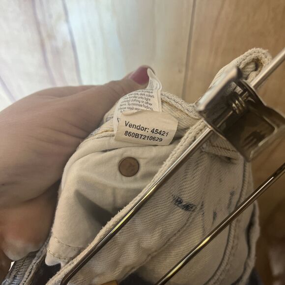 Pacsun Jeans Denim Size 28 High Rise 90s Boyfriend Bleached Tie Dye Baggy Loose - Picture 7 of 10